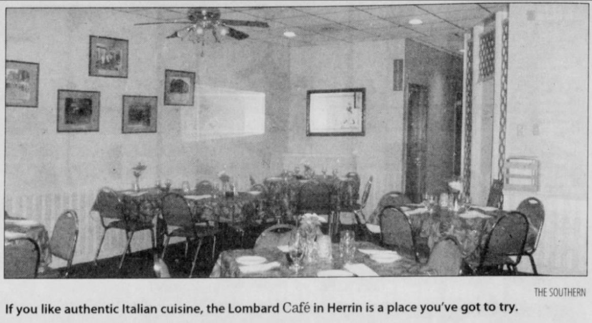 The Lombard Cafe — Herrin